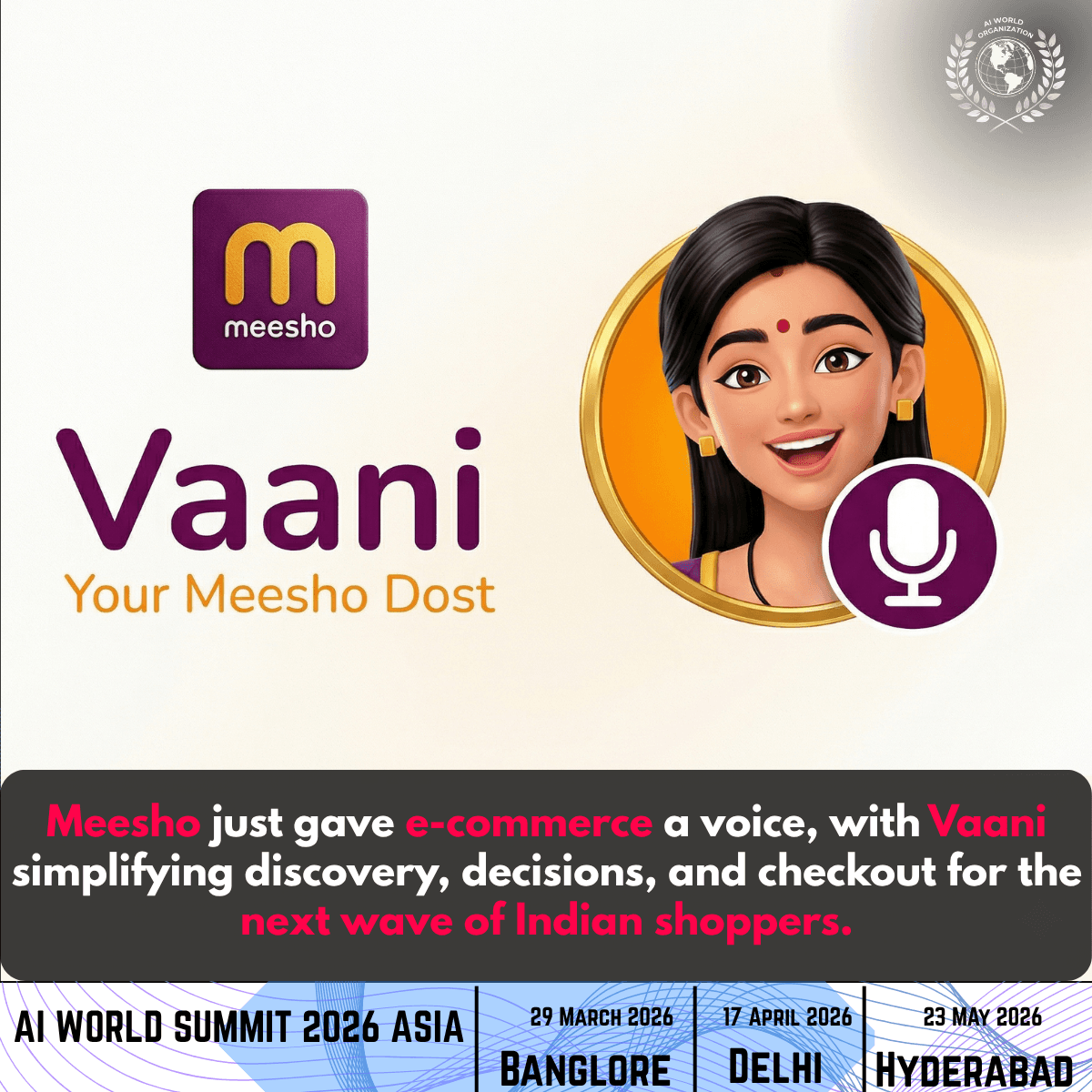 Meesho Launches Vaani: AI Voice Shopping Assistant