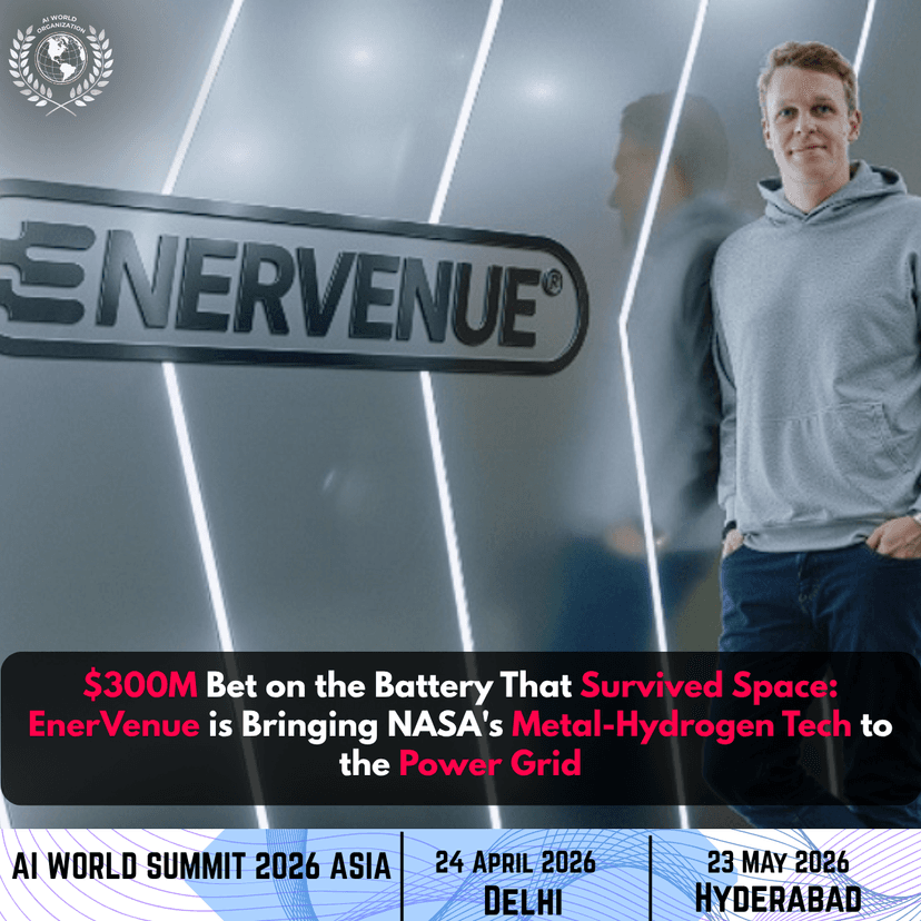 EnerVenue Raises $300M for Metal-Hydrogen Grid Storage